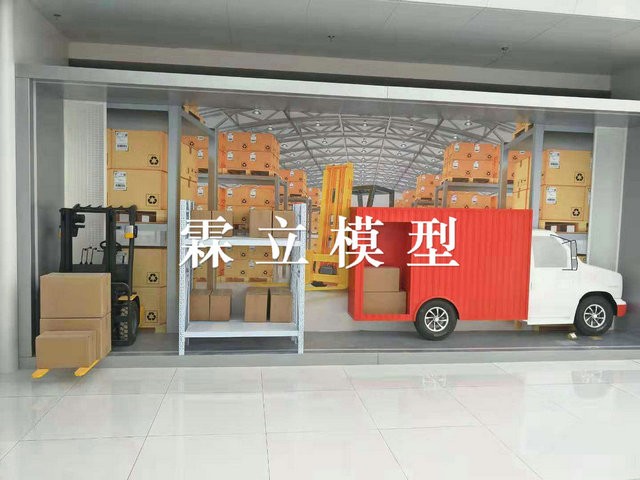 霍尼韋爾館——貨車(chē)模型、叉車(chē)模型